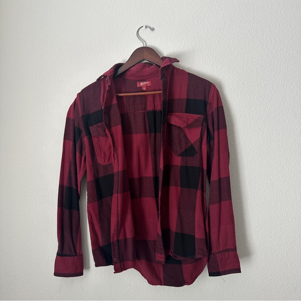 arizona jeans red and black flannel